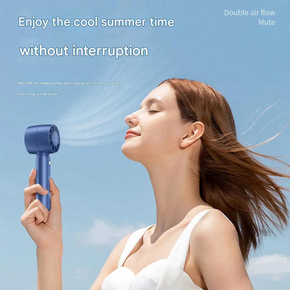 Unser Highlight: Turbo Handventilator – USB Mini Fan für unterwegs