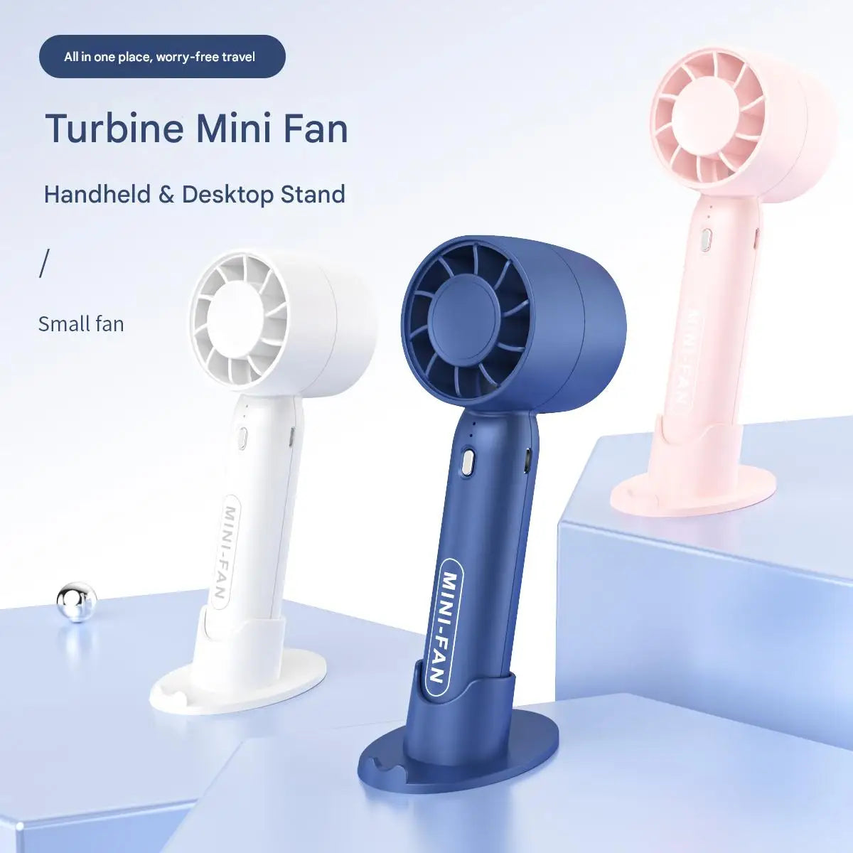 Unser Highlight: Turbo Handventilator – USB Mini Fan für unterwegs