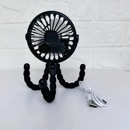 Tragbarer Mini-Ventilator für Kinderwagen & unterwegs