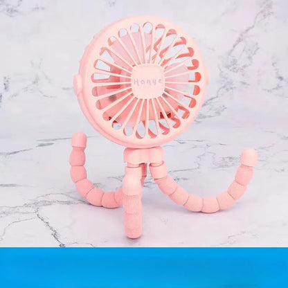 Tragbarer Mini-Ventilator für Kinderwagen & unterwegs